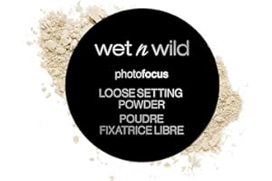 Wet n Wild Photo Focus Loose Setting Powder, Translucent and Mattifying with Weightless Texture for a Soft-Focus Effect, Makeup Finisher for Long Lasting Looks, 20g