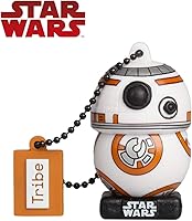 Tribe Star Wars 8 BB8 Clé USB 16 Go Fantaisie Pendrive USB Flash Drive 2.0 Originale Stockage Memoire, Idee Cadeau...