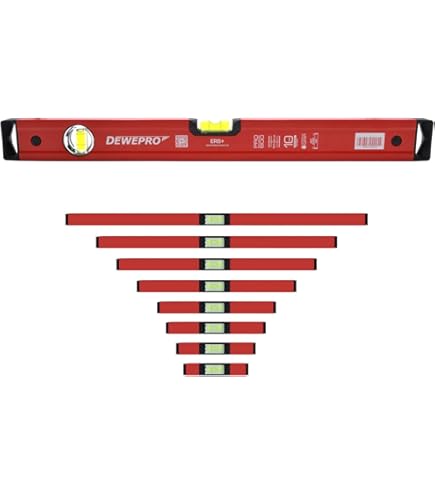 Rabo Aluminum Spirit Level 30 Cm, Adjustable Spirit Level, Spirit