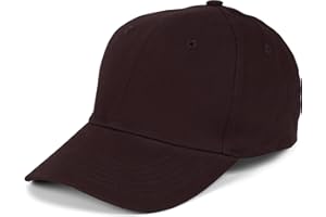 styleBREAKER Casquette de Baseball Unisexe à 6 Panneaux en Coton brossé, Fermeture à Crochet et Boucle réglable, Design uni pour Hommes et Femmes