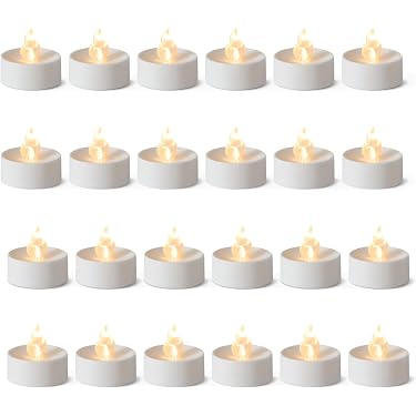 Candele Elettrici LED A Batteria A Forma Di Pilastro, 15,2 Cm, Antivento Per Esterni – Ideali Per Cimitero E Cerimonie Di Veglia