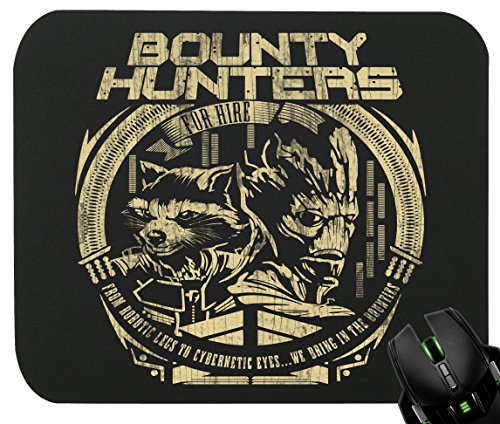 Preisvergleich Produktbild Touchlines - Bounty Hunters Mauspad für Gaming und Grafikdesign 230x190x5mm Black