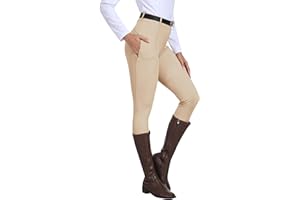 MoFiz Donna Equestrian Sports Breeches Basic Womens Riding Jodhpurs