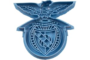 Cuticuter Benfica Equipo Fútbol Cortador de Galletas, 8x7x1.5 cm