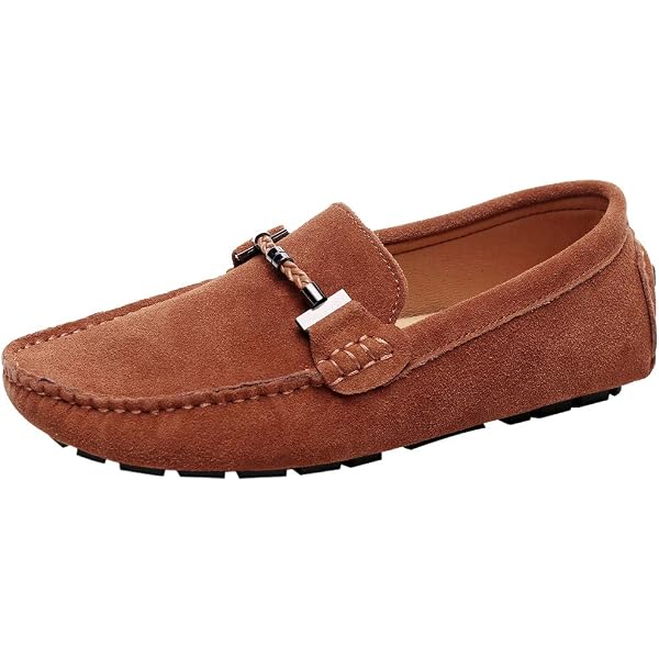 Elara Mocassini Uomo In Pelle Scamosciata – Scarpe Da Vela Chunky Rayan, Comode E Antiscivolo