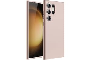 ‎JETECH JETech Szczupły Etui dla Samsung Galaxy S23 Ultra 5G 6,8 Cala, Miękki TPU Cienka Case z Matowe Wykończenie, Odporny na Wstrząsy (Piaskowy Róż)