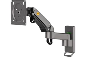 NB North Bayou Soporte de Pared Monitor, Brazo Monitor Pared de TV para Pantallas de 17 a 35 Pulgadas, Carga Máxima 12 kg VESA 75/100 mm F150