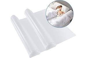 Lilian&Gema Barrière de Lit Gonflable pour Enfants – Barrière de Sécurité Enfant Lit (2PCS), Protection de Nuit Portable pour Bébés et Enfants, 132x18x10cm, Facile à Installer sous Le Drap de Lit
