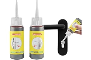 Dioeazh 2 Stück Graphitpulver für Schlösser, 60ml Graphitpulver-Schmiermittel, Türführungen, Autoschlösser, Türschlossscharniere, Korrosion verhindern, 0.74 ounces