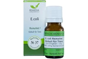 REMEDIA HOMÖOPATHIE GMBH E. coli RemaVet Globuli für Tiere - No. 37