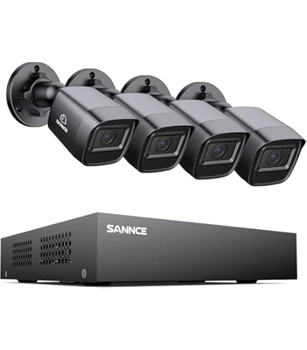 HiLook 5MP Mix CCTV System 4 Channel DVR-204Q-M1 With 2xTurret Cameras