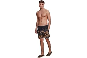 URBAN CLASSICS Bañador para Hombre Estilo Moderno, Bermudas Cortos, Shorts de Baño para Natación de Secado Rápido adapto para las Vacaciones, Tallas XS-5XL