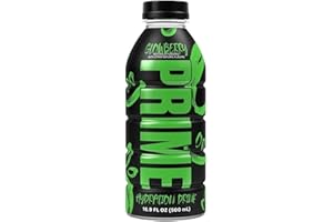 PRIME HYDRATION Prime Hydration Bebida deportiva de Logan Paul & KSI Glowberry - Botella de 500 ml
