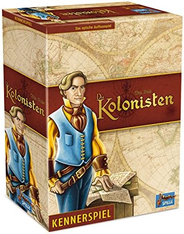 Lookout Games 22160087 – The Colonists, Connoisseur Game by Tim Puls