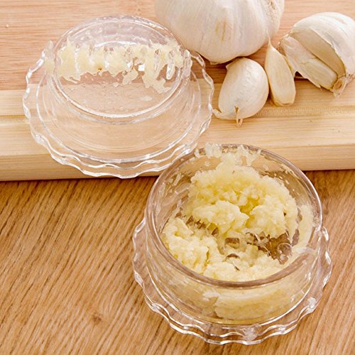 Ulife-JOY Premium Knoblauch Presse Rusher Twister Fleischwolf & Schäler Set, Presser Brecher Ingwer Squeezer Slicer Stampfer Küche Handwerkzeug