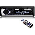 BOOMBOOST Car Radio Bluetooth Hands free, 1DIN 12V Car Stereo Car MP3 Player Support FM/USB/SD/AUX-IN with Remote Control