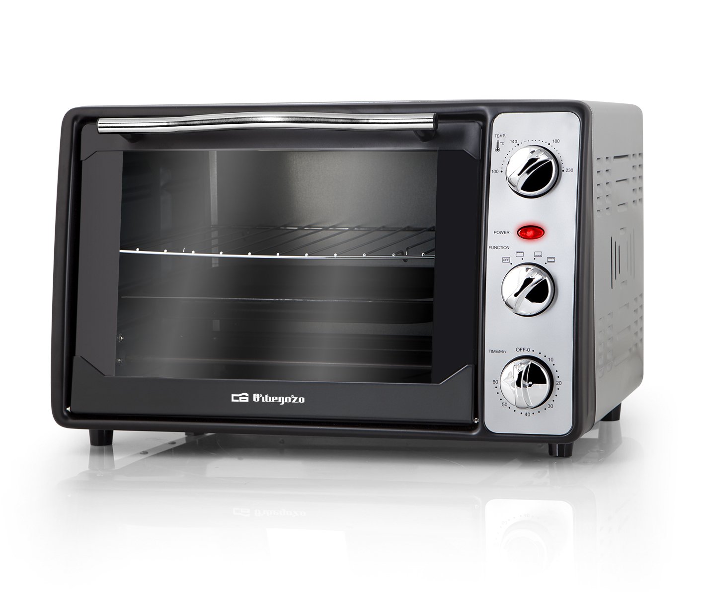 Orbegozo HO232 Horno eléctrico de sobremesa, 1500 W, 23 litros, Gris –  Ofertas+