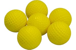 LONGRIDGE Balles de Golf Distance (Paquet de 6) - Jaune