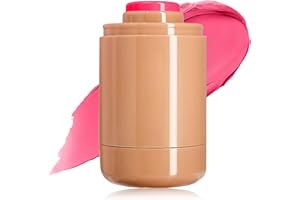EONFAVE Pocket Blush Stick - Matt Glatt Intensive Farbe Creme Rouge Stick Für Wangen Und Lippen - Natürliches Und Leuchtendes Finish Long-Wearing Cream Blush Für Frauen Mädchen (02 Juice Box, 1 Pcs)