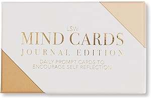 LSW London Mind Cards: Journal Edition | 45 Journal Prompts for Self-Discovery, Creativity, and Insightful Reflection | For Men and Women