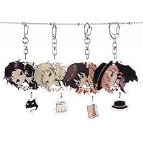 Bungo Stray Dogs Anime Brooch Pins Set(8pcs A Set)58MM_Bungo Stray Dogs_Anime Ca