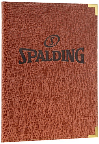 Spalding - Pallone da - Carpetta Formato A4 Senza Logo NBA 68 - 518z, Arancione, Taglia Unica, 300157601