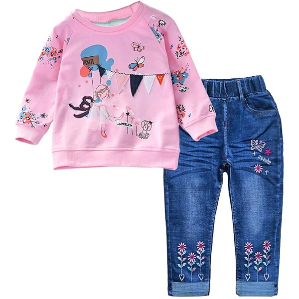 ZOEREA Tuta da bambino, 2 pezzi, con cappuccio, a maniche lunghe