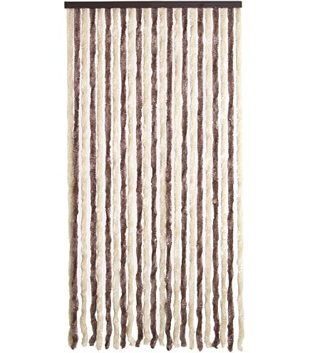 Tenda In Ciniglia Arisol – 90x220 Cm, In Fibra Di Polipropilene Riciclabile, Leggera, Antimosche E Lavabile, Colore Mix