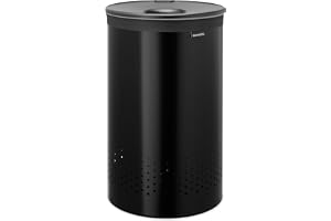 Brabantia Tvättkorg 60 L, Plastlock, Matt