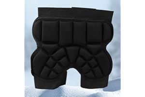 ROSVOLA Ochraniacze na biodra, ochraniacze na spodnie narciarskie, ochraniacze na biodra, narty dla dzieci do wygodnego noszenia, bezpieczny sport na rolkach