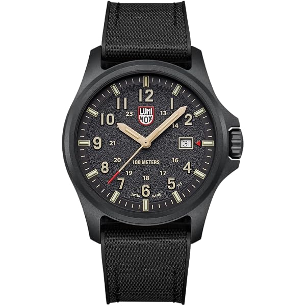 Buy Luminox Men's Atacama Field, Field Analogue Black Band Green
