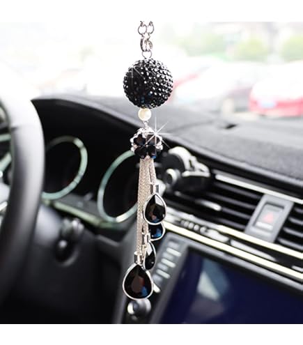 Retroviseur Interieur Voiture Pendentif Rétroviseur Voiture MEYING - Décoration Intérieure Clown - 30cm - Plâtre - Cadeau Amusant Pendentif Auto Rétroviseur