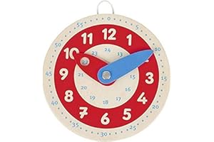Goki Learn to Tell The Time Zegarek Do Nauki, Wielokolorowy, 10 cm, 58485