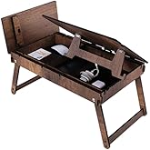 Vigo Wood - BT201 Folding Stand Laptop Work Table