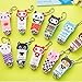Dojore Finger & Toe Nail Clipper Keyring. Children Pets Manicure Pedicure Animals. One randomy sent