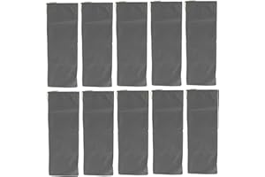 GSYCLE 10 Sacchi di Sabbia per Alluvioni, Barriere Antiallagamento Professionali Vuote a Prova di Pioggia Assorbitore d'Acqua per Garage Porta di Casa con Cordoncino