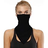 Arkim Bandana Gesichtsmaske - Waschbarer Multifunktionsschal Blau