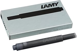 Lamy T10 Black Ink Cartridges 1 Pack of 5
