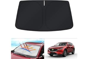 KUST Windshield Sunshade for Mazda CX-5 2017-2023 CX5 Window Shade Sun Visor Protector Blocks UV Rays Keep Your Car Cooler