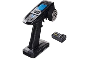 Carson 500500119 FS 4K Reflex Wheel Pro 4 2.4GHz LCD - RC Zubehör, Modellbauzubehör, Tuning Set, RC Fernsteuerung, Schwarz