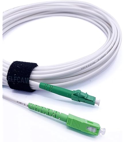 Cavo Fibra Ottica SC-SC Simplex 2M Giallo - 8 Pezzi, Per Ethernet E Comunicazioni - Foto 8