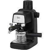 Jata JECA2201 &ndash; Espresso Coffee Maker Hydropressure 3.5 Bars, 2-4 Coffees, Milk Frother and Steam Lance, Compact Coffee Maker