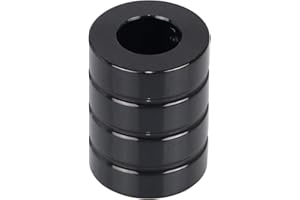 Bid4ze Distanziatore leva del cambio del cambio del tallone nero per Harley Road King FLHTKL FLHTCU FLHXTC