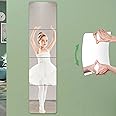 Bosdontek Wall Mirrors Self Adhesive, Acrylic Mirror Full length Mirror Tiles, Frameless Stick On Mirror Plastic Sticky Mirror Adhesive Mirror Sheets for Home Hallway Decoration (4 Pack, 30cm x 30cm)