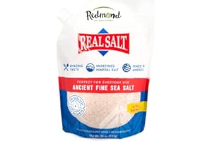 Redmond Trading Real Salt Sale Granpular Stand Up Custodia, Sapore di condimento naturale, 26oz, 2 Stück