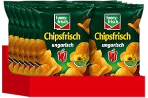 funny-frisch Chipsfrisch ungarisch, 12er Pack (12 x 40 g)