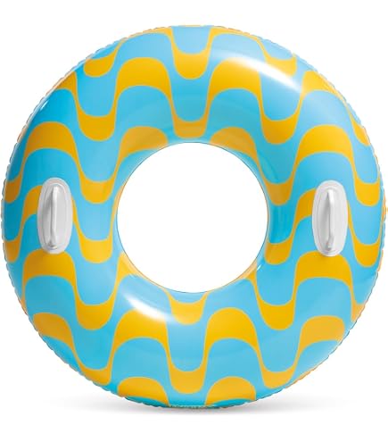 Baby Schwimmring Ab 3 Monate Myir Schwimmring Baby Mit Rückenlehne, Aufblasbare Baby Schwimmring Kinder 3-6 Jahre