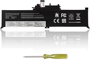 OPAHUTER 00HW026 00HW027 01AV434 01AV432 Laptop-Akku für Lenovo ThinkPad Yoga 260 370 X380 Serie, Ersatz für SB10K97589 SB10K97590 SB10K97591 SB10F46465 SB10F46464 01AV433 Batterie 15.2V 44Wh