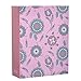 Arpan 6x4'' Small Shabby Chic Pink Floral Photo Album Case for 100 Photos - Ideal Kids Album