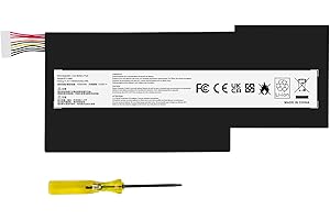 ASUNCELL 11.4V/52.4Wh BTY-M6K Laptop Battery for MSI GS63VR 7RG Stealth Pro Series, MSI GF63 Series, ONLY MSI GS73VR 7RG Series, MSI GF75 Series, MSI GF65, MSI WS63VR 7RL-023US, BTY-M6K MS-17B4